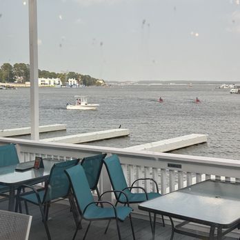 The Moonshiners On The Lake - The view while dining - Bars Near Me - Montgomery, Texas