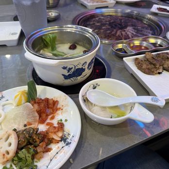Galbi Grill - Hot pot that was taken after sorry for the bad quality - Barbeque Near Me - St. George, Utah Galbi Grill - Hot pot that was taken after sorry for the bad quality - Barbeque Near Me - St. George, Utah