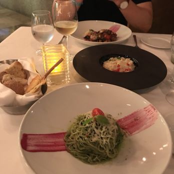 Risotto - Pesto pasta, mushroom risotto, beef chunks - Mediterranean Near Me - Cancún, ROO Risotto - Pesto pasta, mushroom risotto, beef chunks - Mediterranean Near Me - Cancún, ROO