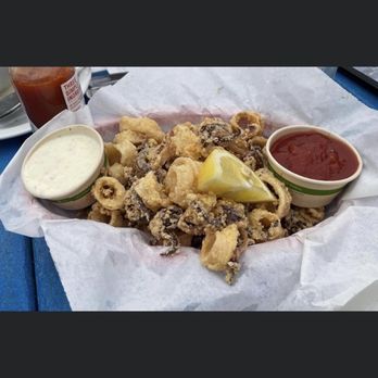 Sam's Chowder House - Fried calamari was not overcooked. - Seafood Near Me - Half Moon Bay, California Sam's Chowder House - Fried calamari was not overcooked. - Seafood Near Me - Half Moon Bay, California