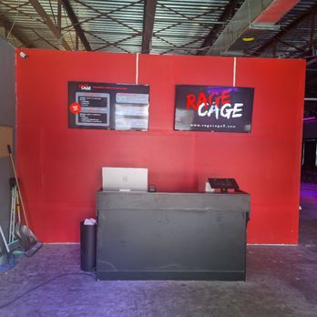 The Rage Cage - The front desk - Axe Throwing Near Me - Panama City, Florida The Rage Cage - The front desk - Axe Throwing Near Me - Panama City, Florida