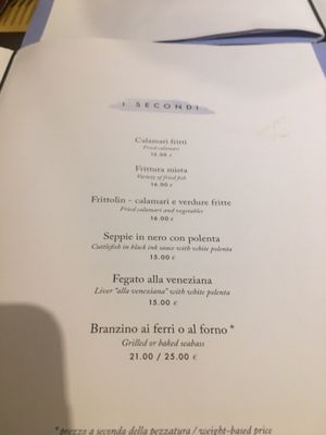 Menu photo 6 Cantina Do Spade Venezia, VE Menu photo 6 Cantina Do Spade Venezia, VE