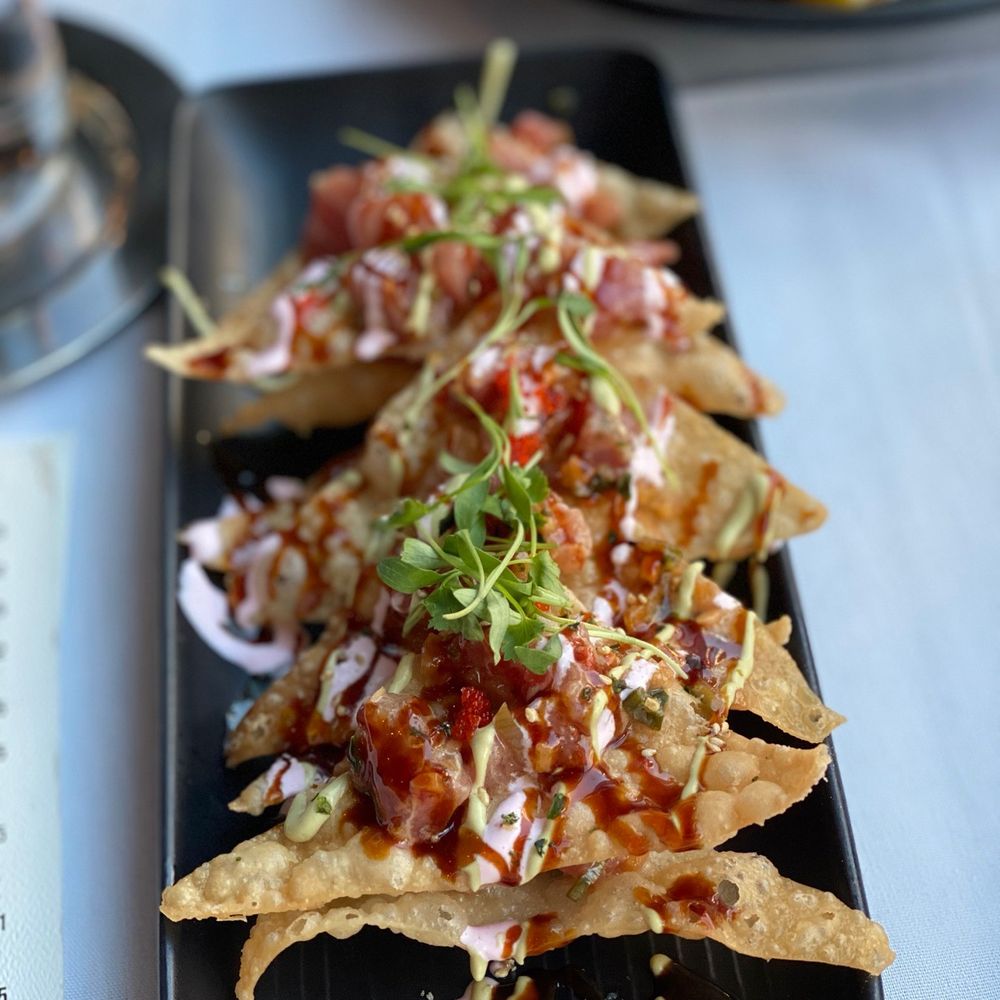 CIRCA at Navy Yard - Tuna Poke Nachos - American Near Me - Washington, DC, District of Columbia