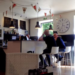 Café Black And White - Sort og hvidt interiøre