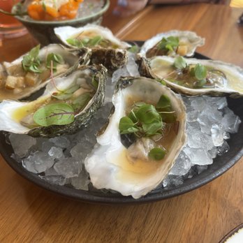 Alewife - Oyster with a mignonette. Order this for yourself cause you won't want to share - Seafood Near Me - Richmond, Virginia