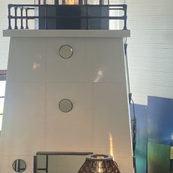 Port of Ludington Maritime Museum - Kids can climb up this