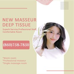 Asian Reflexology Massage and Spa - New Masseuse - Specializes in Deep Tissue - Call (860)758-7850