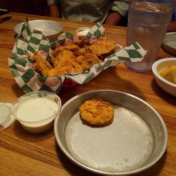 McFarlain's Restaurant - Fried green tomatoes -- hot as hell and tasty. - New American Near Me - Branson, Missouri