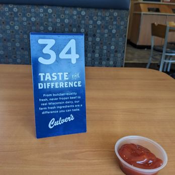 Culver's - I didn't taste any difference - Ice Cream & Frozen Yogurt Near Me - Atascocita, Texas