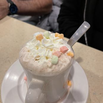 The Riverdale Diner - Lucky charms hot chocolate - Diners Near Me - Shelton, Connecticut The Riverdale Diner - Lucky charms hot chocolate - Diners Near Me - Shelton, Connecticut