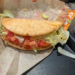 Chalupa Supreme with steak Chalupa Supreme with steak