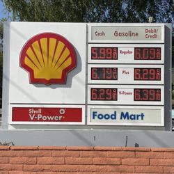 Shell Gas Station - Gas Prices on 9/17/26