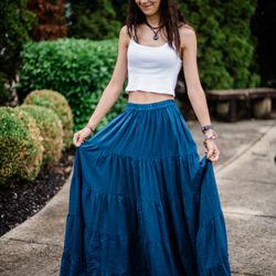 Lucia's World Emporium - Full Length Peasant Skirt