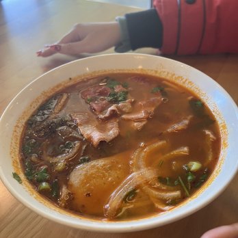 Cilantro Kitchen - Bub bo hue with beef, cilantro,onion, beef broth and chili pepper. - Vietnamese Near Me - Charlotte, North Carolina