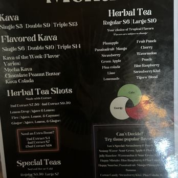 Twin Flame Kava - Menu - Coffee & Tea Near Me - Coral Springs, Florida