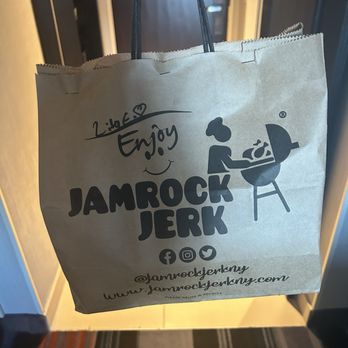 Jamrock Jerk - Delivery bag - Caribbean Near Me - Queens, New York Jamrock Jerk - Delivery bag - Caribbean Near Me - Queens, New York