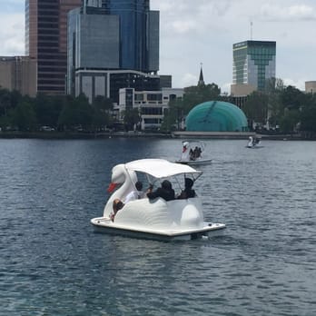 Lake Eola Park - Swans boats! - Parks Near Me - Orlando, Florida