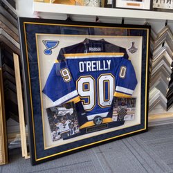 Webster Art & Picture Framing - Blues Jerseys