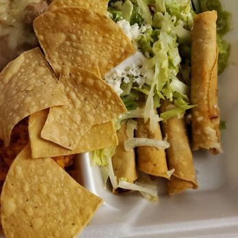 La Enchilada Mexican Food - Five minutes home, but food was cold.Taquitos look crunchy but they were cold and a couple were soggy. - Mexican Near Me - Montebello, California La Enchilada Mexican Food - Five minutes home, but food was cold.Taquitos look crunchy but they were cold and a couple were soggy. - Mexican Near Me - Montebello, California