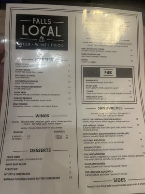 Menu photo 4 Falls Local Wendell, NC