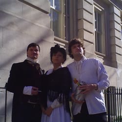 Ghost Story Tour of Washington - This is still from a Downton Abbey Parody we filmed after the Dickens Tour. you can watch the video here http://bit.ly/K1UFnC