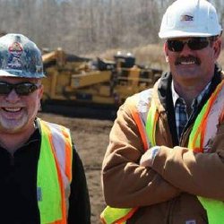Ironwood Heavy Highway - Owners, Senior officials of Ironwood. Tom Terry (L), Tim Pope (R)