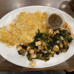 Southern Belle's - Carpentersville - Vegan Salsa Scrambler, one of their two solid vegan breakfast options. Also gluten free, for those lookin' for such a thing!