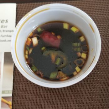 Green Bites Dumpling & Tea Bar - Dumpling sauce - Chinese Near Me - Brampton, Ontario