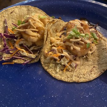 Stone Corral - 3 (Over Sweet) Shrimp Tacos - $20 for a Toothache and Stale Tortillas - Breweries Near Me - Richmond, Vermont
