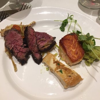 Becco - Steak, salmon, and chicken aka Bistecca di Manzo Griglia, Trancio di Salmone, and Pollo al Limone - Italian Near Me - New York, New York