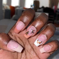 J Nails and Spa - Went to two different nail places who they didn't know how to draw butterflies and had no stickers. Haven't went anywhere else since this!