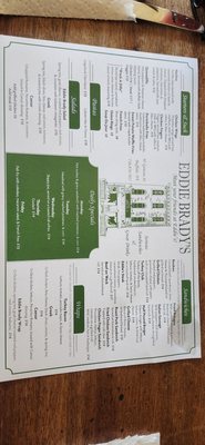 Menu photo 4 Eddie Brady's Tavern Buffalo, NY