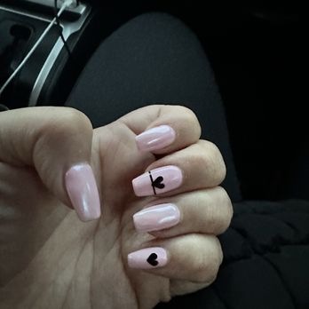 UME Beauty Nails Spa - Mani with crime and design - Nail Salons Near Me - Albany, California UME Beauty Nails Spa - Mani with crime and design - Nail Salons Near Me - Albany, California