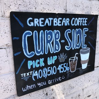 Great Bear Coffee - Curbside Pickup - Coffee & Tea Near Me - Los Gatos, California