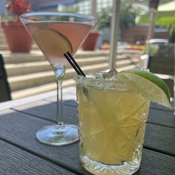 Delaney's Tavern - Cosmopolitan (left) & Margarita (right) - New American Near Me - Orlando, Florida Delaney's Tavern - Cosmopolitan (left) & Margarita (right) - New American Near Me - Orlando, Florida