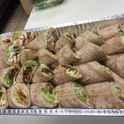 Catering wrap platter