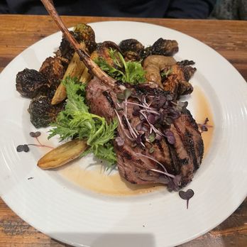 Mission Bistro - Pork Rack Tomahawk - Seafood Near Me - Carmel-by-the-Sea, California Mission Bistro - Pork Rack Tomahawk - Seafood Near Me - Carmel-by-the-Sea, California