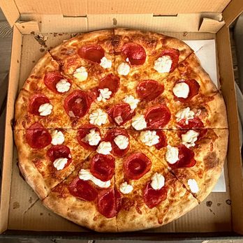 Dough Momma Pizzeria - Hot Honey Pepperoni Pizza - Pizza Near Me - La Jolla, California