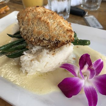 Island Lava Java - Macadamia Nut Crusted Fresh Catch - American Near Me - Kailua Kona, Hawaii Island Lava Java - Macadamia Nut Crusted Fresh Catch - American Near Me - Kailua Kona, Hawaii