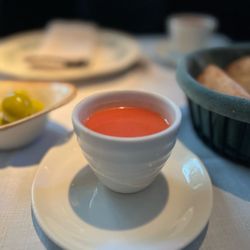 Ten con Ten - Complimentary gazpacho