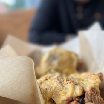 Pecking House - Salted egg chicken - Chicken Shop Near Me - Brooklyn, New York