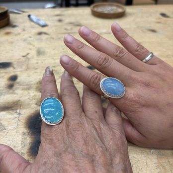 The Gem Studio - Our completed rings - Art Classes Near Me