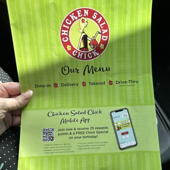 Chicken Salad Chick - Menu - Salad Near Me - Tulsa, Oklahoma
