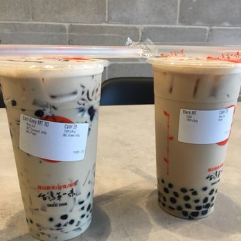 Tea Top - Earl Grey Milk Tea and Black Milk Tea both with boba - Bubble Tea Near Me - Houston, Texas Tea Top - Earl Grey Milk Tea and Black Milk Tea both with boba - Bubble Tea Near Me - Houston, Texas