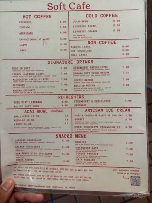Menu photo 1 Soft Cafe Hawthorne, CA Menu photo 1 Soft Cafe Hawthorne, CA