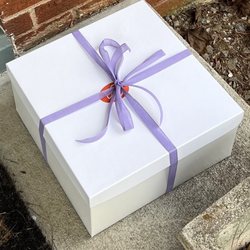 Brigid & Bess - Gift box delivered right to their doorstep!