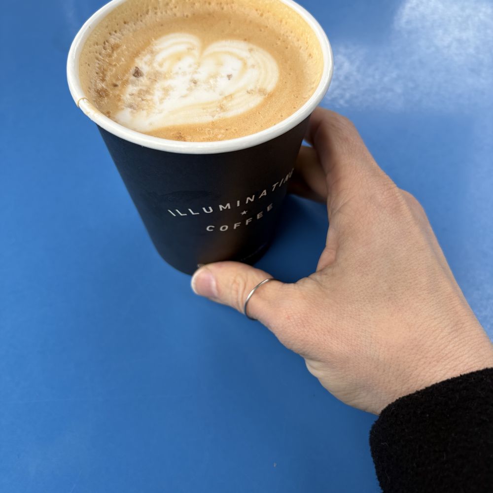 Smoked salt maple latte Smoked salt maple latte