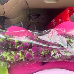 The graduation flowers .