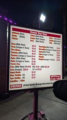 Menu photo 1 Tacos El Gordo Las Vegas, NV Menu photo 1 Tacos El Gordo Las Vegas, NV