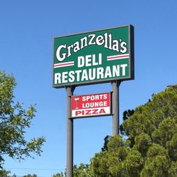 Sign outside